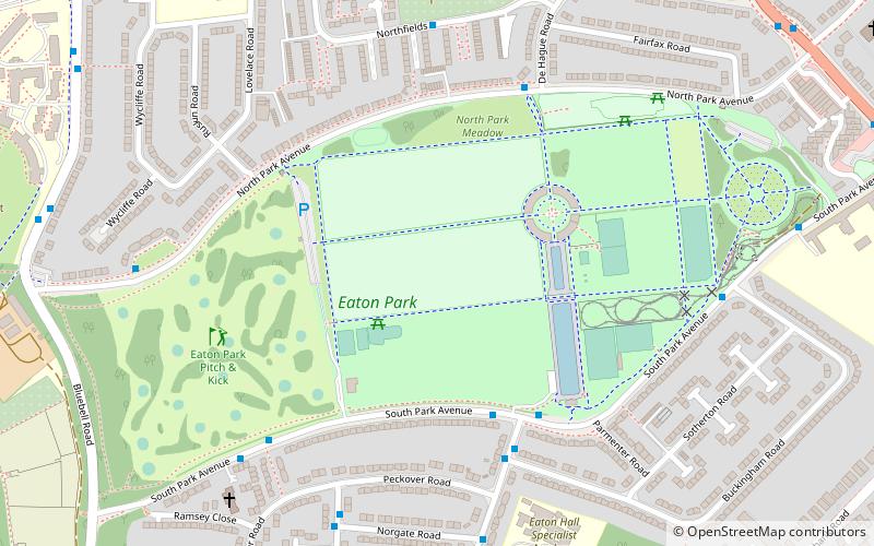 eaton park norwich location map