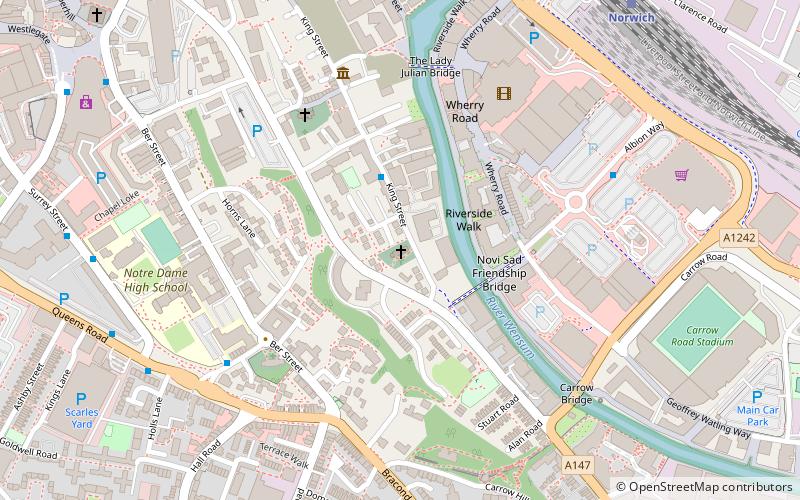 St Etheldreda's Church location map