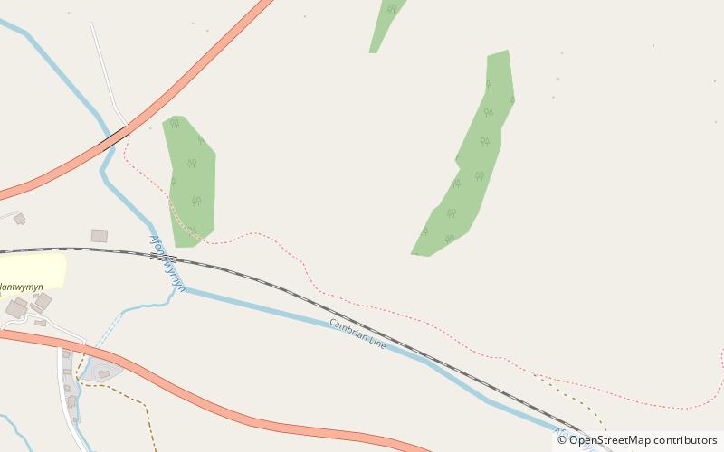 Glyndŵr's Way location map