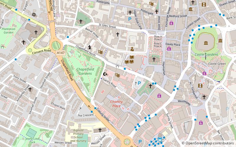 Theatre Royal location map