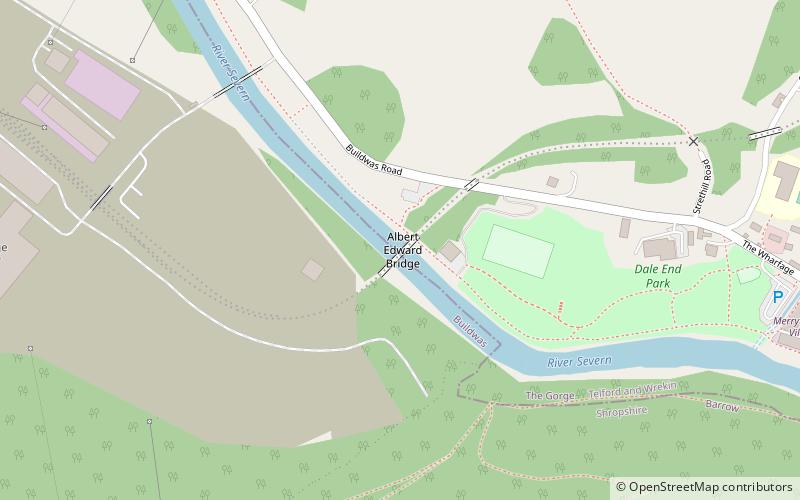 Albert Edward Bridge location map