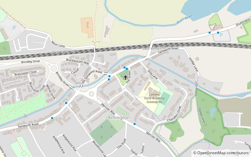 St Editha's Church location map