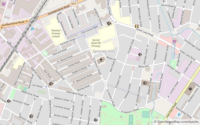 St Saviour’s Church location map