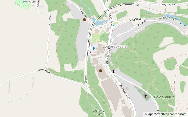 Ironbridge Gorge Museum Trust location map