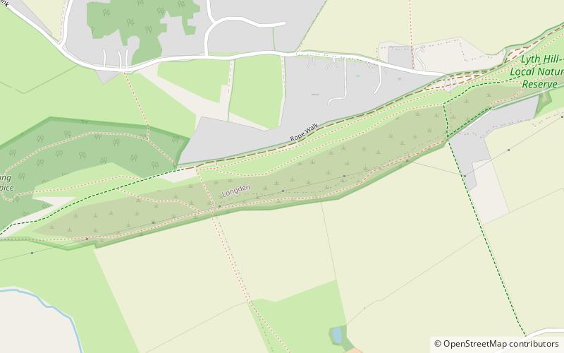 Lyth Hill Countryside Site location map