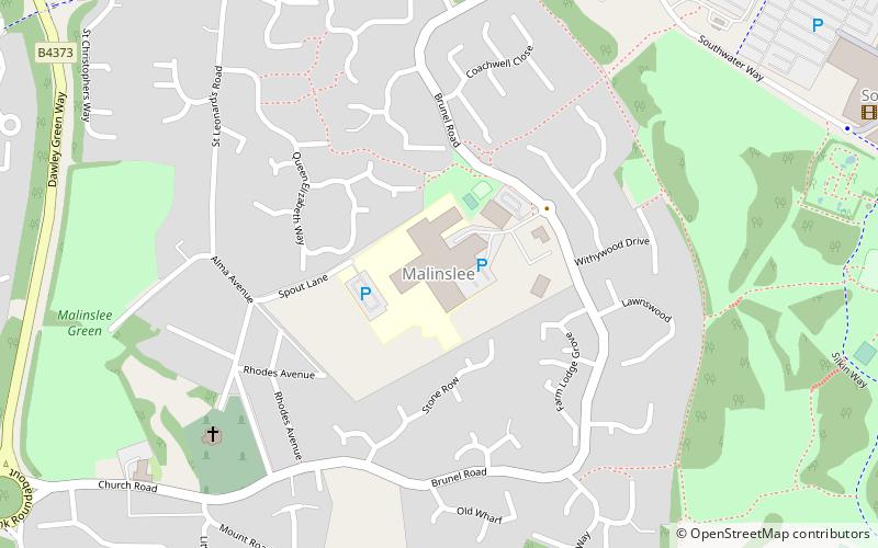 Malinslee location map