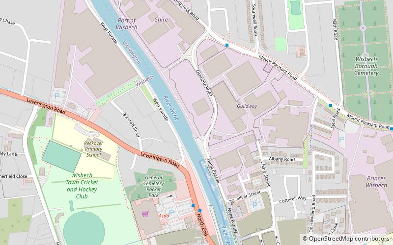 Port of Wisbech location map