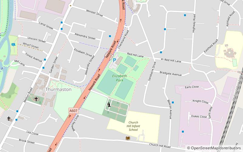 Elizabeth Park Centre location map
