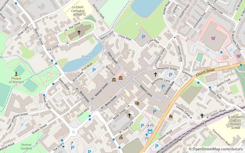 St Mary's Church location map