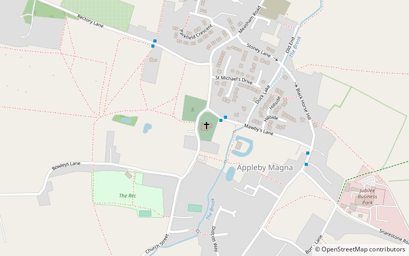 St Michael and All Angels' Church location map