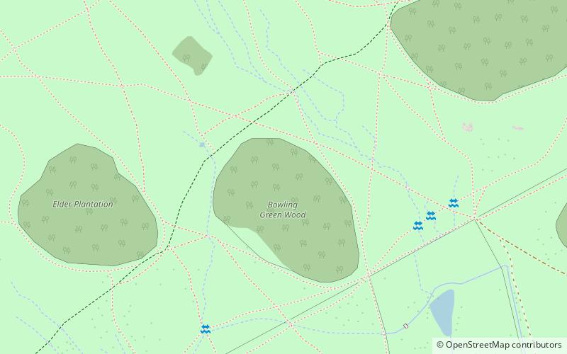 Bradgate House location map