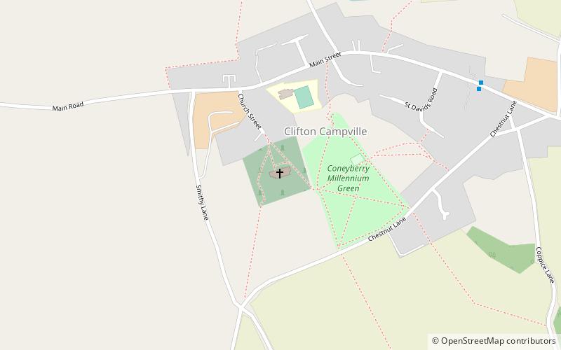 Church of St Andrew location map