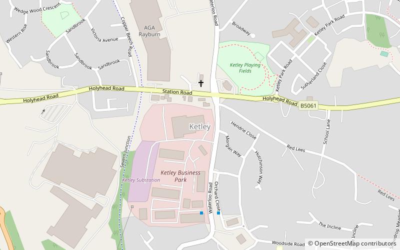 Ketley location map