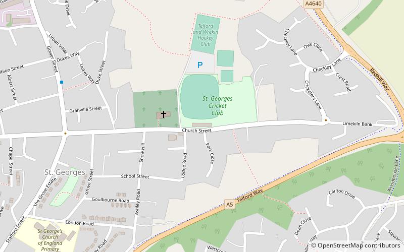 St Georges Cricket Club location map