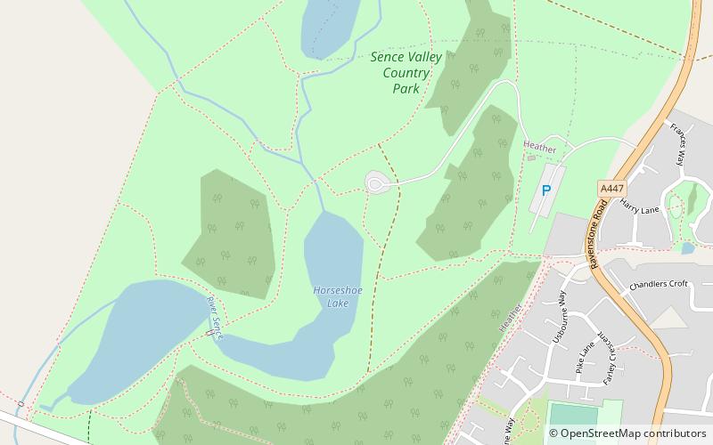 Park Leśny Sence Valley location map
