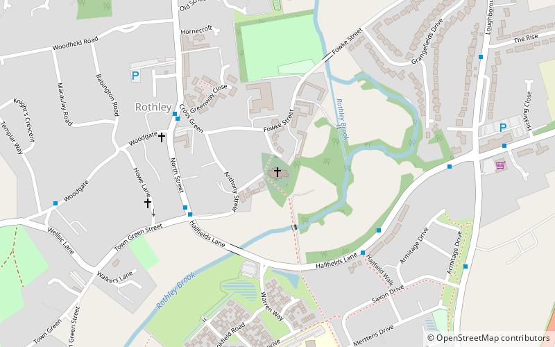 St Mary & St John Church location map
