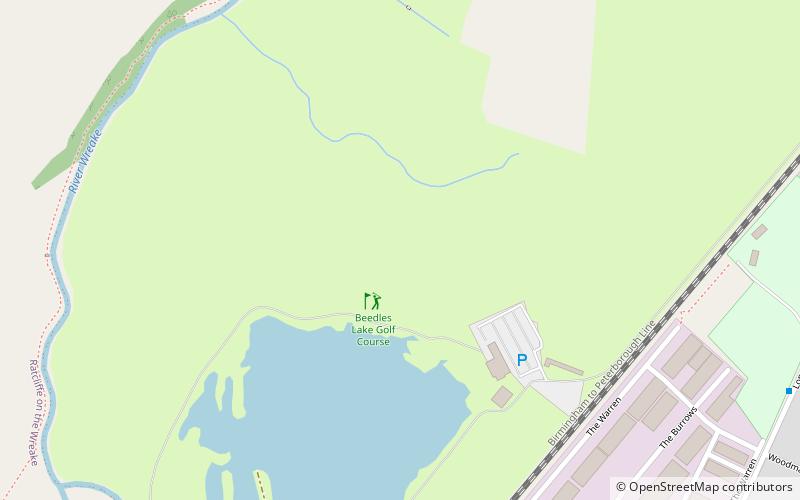 Beedles Lake Golf Course location map