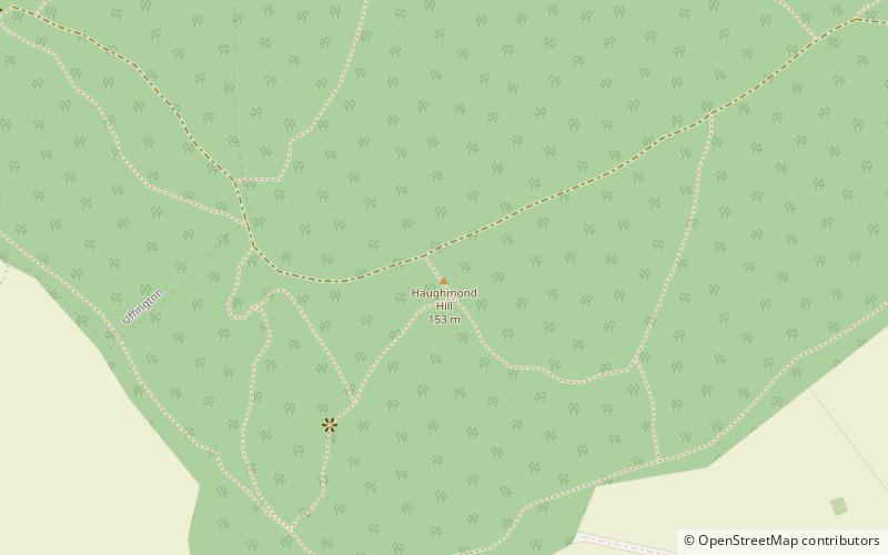 Haughmond Hill location map