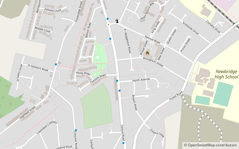 Coalville Evangelical Church location map
