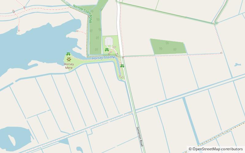 Horsey Windpump location map