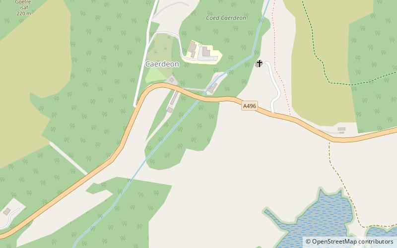 Tyn-y-Coed Farmhouse location map