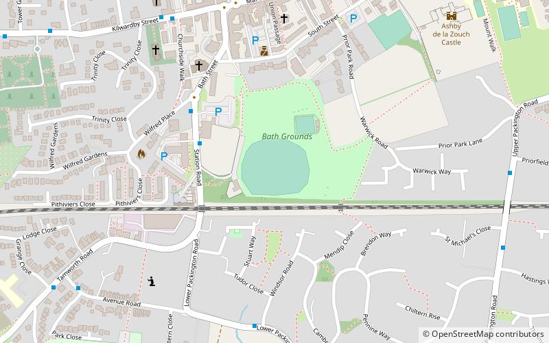 Bath Grounds location map