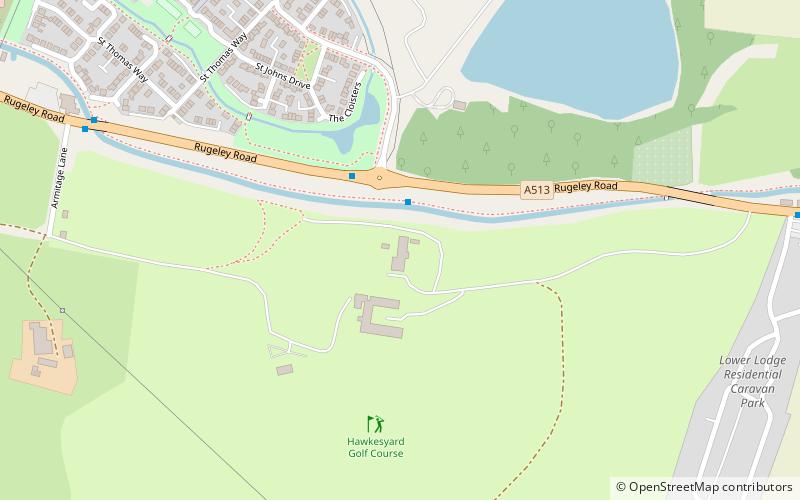 armitage park rugeley location map