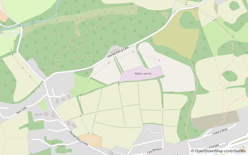 Dolgellau transmitting station location map