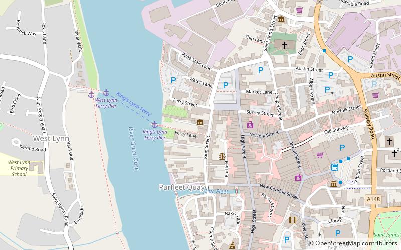Guildhall of St George location map