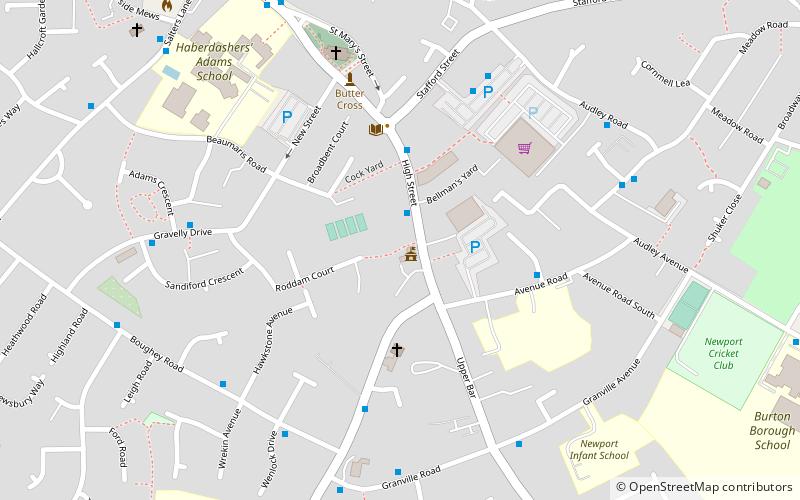 Newport Guildhall location map