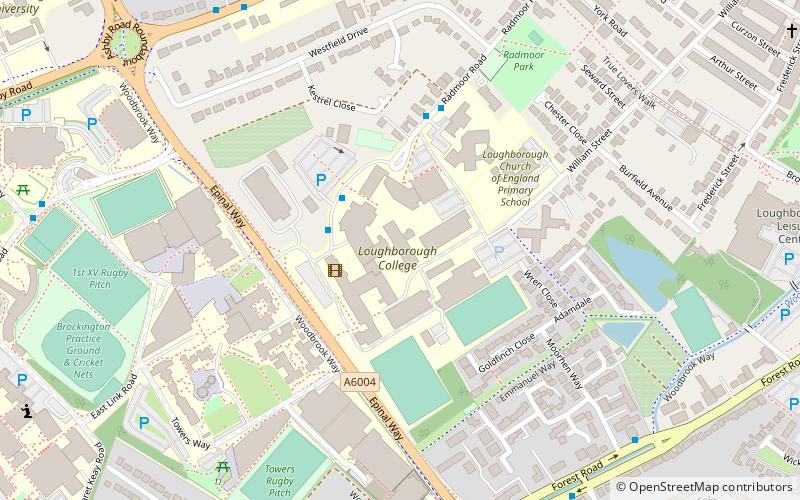 loughborough college location map