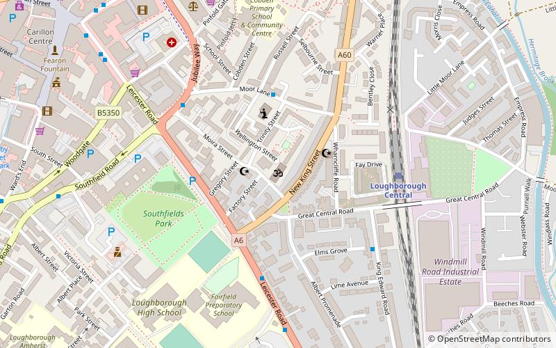 Friends of BAPS Shri Swaminarayan Mandir Loughborough location map