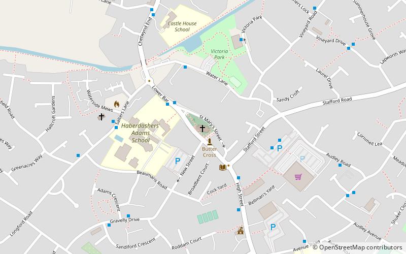St Nicholas Church location map