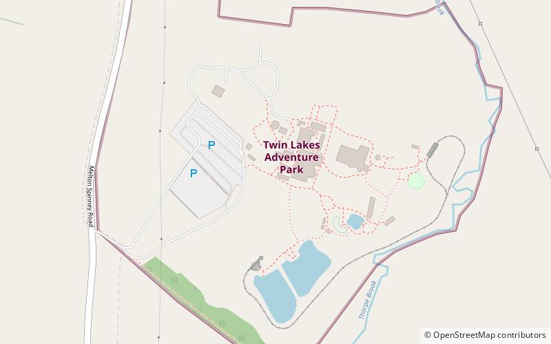 Twinlakes Park location map