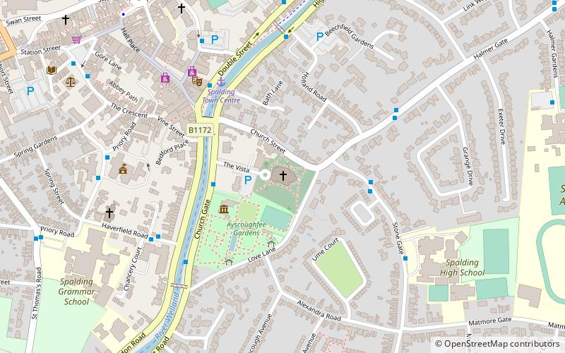 St Mary and St Nicolas location map