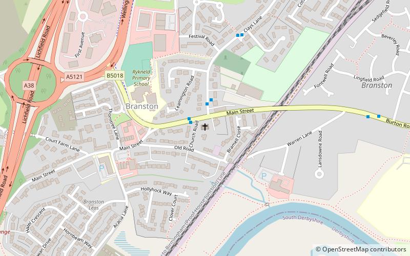 St Saviour's Church location map