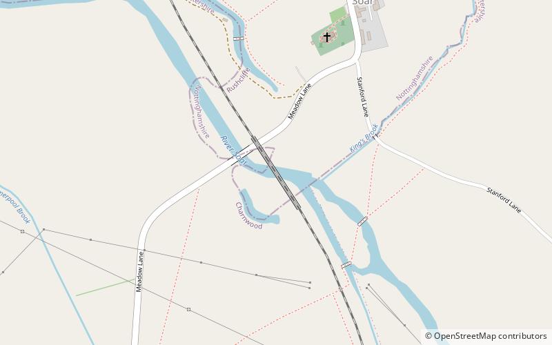 Stanford Viaduct location map