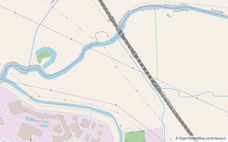 Bishop's Meadow location map