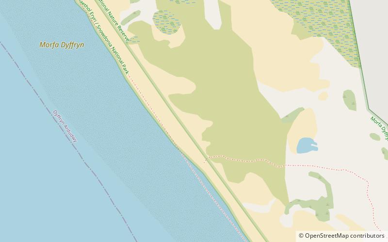 morfa dyffryn snowdonia location map