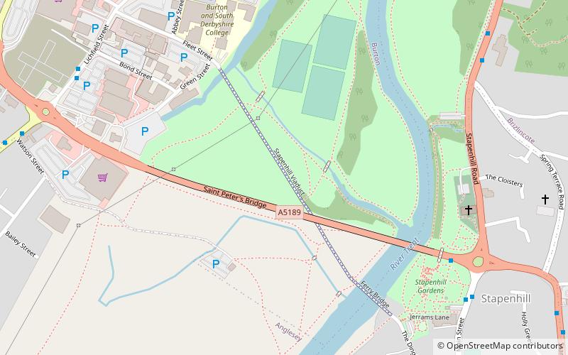 Stapenhill location map