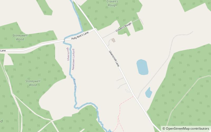 Forêt de Charnwood location map