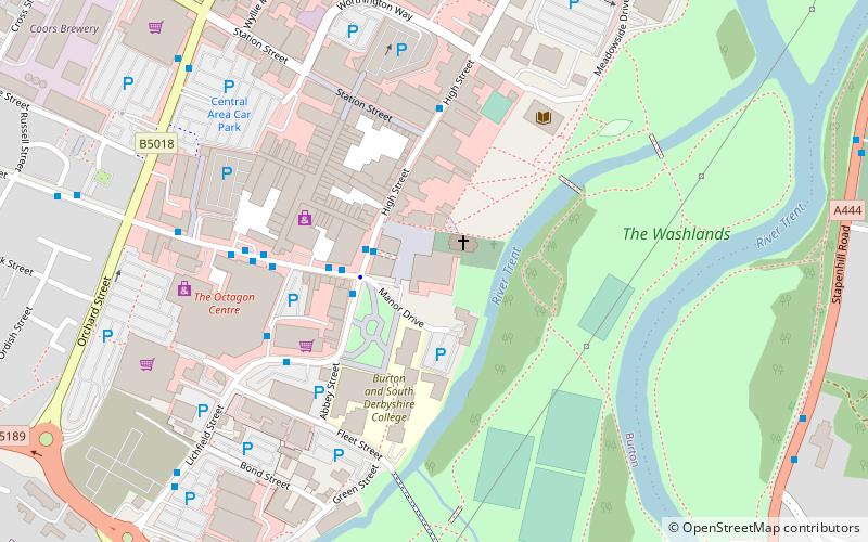 Burton Market Hall location map