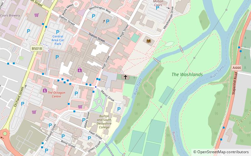 St Modwen's location map