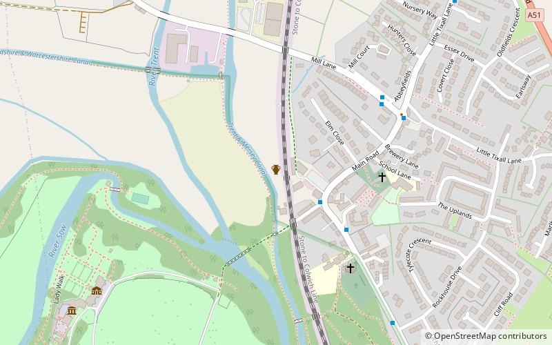 Haywood Junction location map