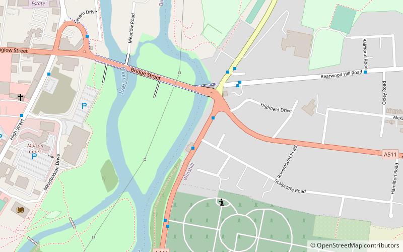 Trent Rowing Club location map