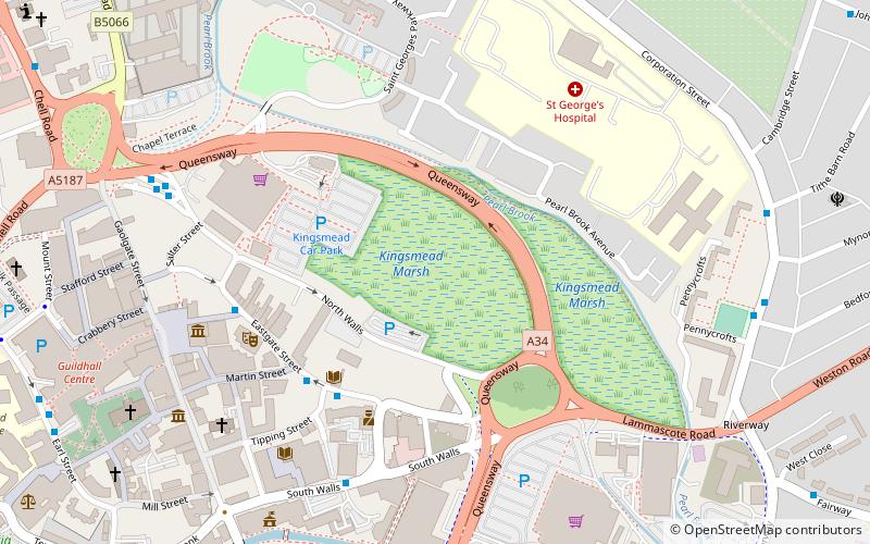 kingsmead marsh stafford location map