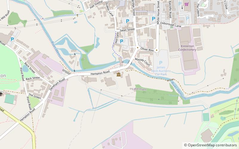 Fakenham Museum of Gas and Local History location map