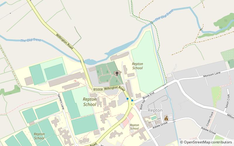 St Wystan's Church location map