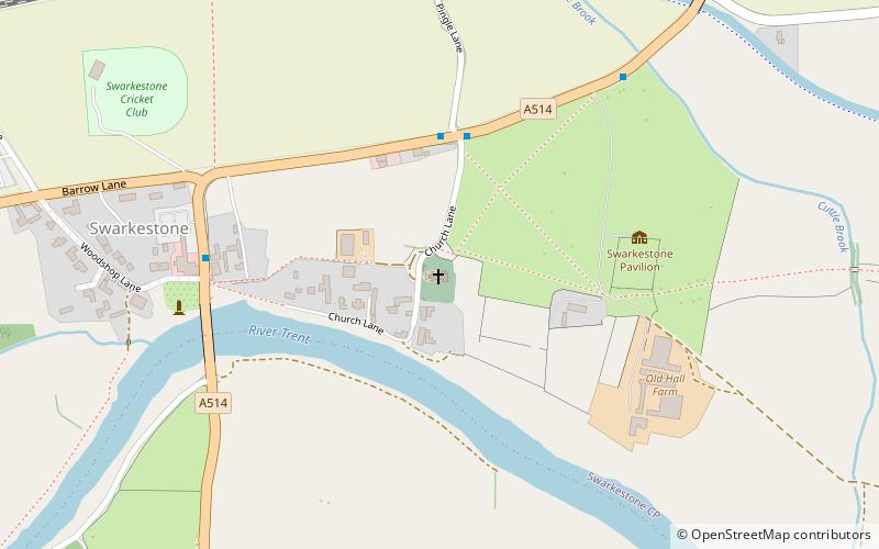 St James’ Church location map
