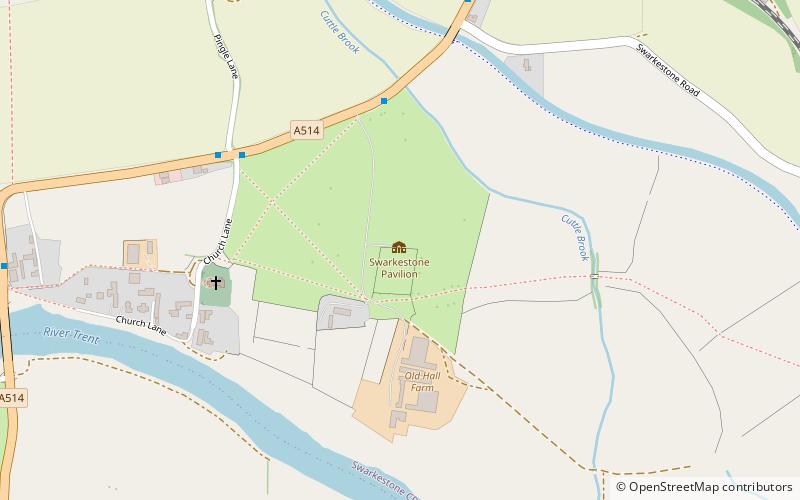 Swarkestone Hall Pavilion location map